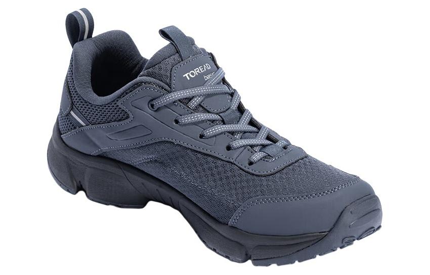 TOREAD Slip Resistant, Abrasion Resistant, Breathable Low top Hiking Shoes Men’s Blue