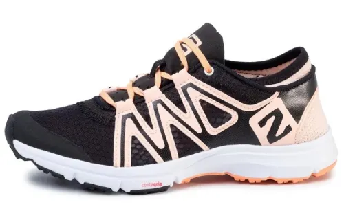 SALOMON CROSS Mountaineering & Hiking Shoes Men's Low Top Black/Pink