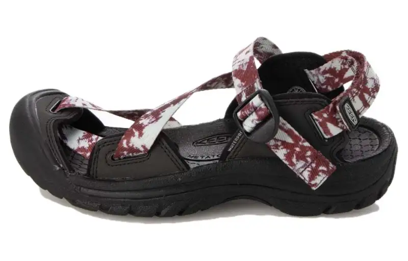 Keen Zerraport 2 Casual Beach Sandals Women's Black Red