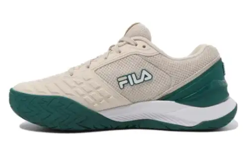 FILA AXILUS 3 Exilus 3 Comfortable Low top Tennis Shoes Unisex Beige Green Korean Style