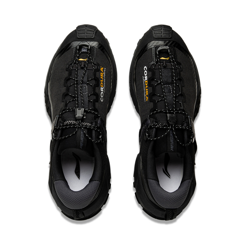 Li Ning Outdoor CF Tracing, Xingchuan Pro Low top Hiking Shoes Unisex Black