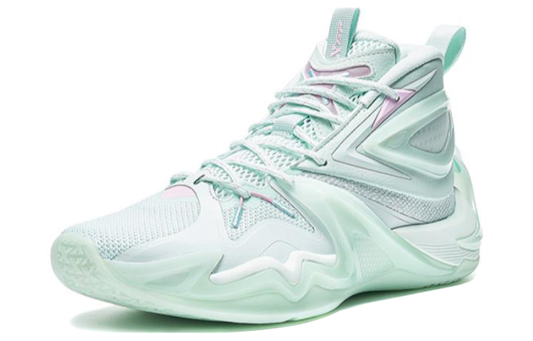 XTEP Fierce Battle 1.0 Cushioning Slip Resistant Abrasion Resistant High top Performance Basketball Shoes Men’s