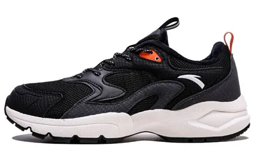 Anta Synthetic Leather, Textile Slip Resistant, Abrasion Resistant, Thermal Low top Chunky Sneakers Men's