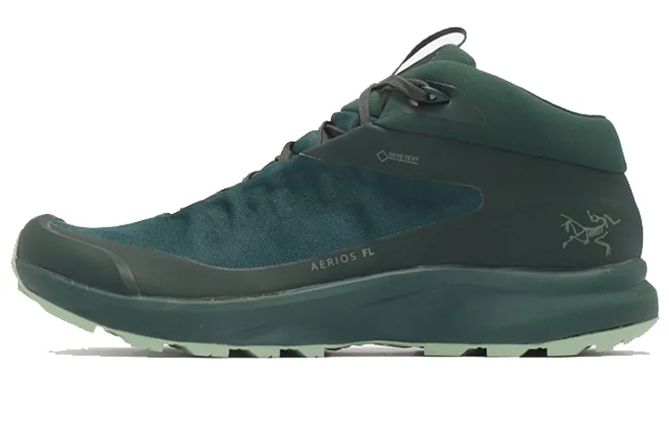 Arc'teryx Aerios FL MID GTX Comfortable Round Toe Cushioning Slip Resistant Mid top Mountaineering Hiking Shoes Unisex