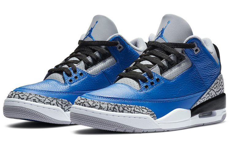 Jordan 3 Retro Varsity Royal Cement