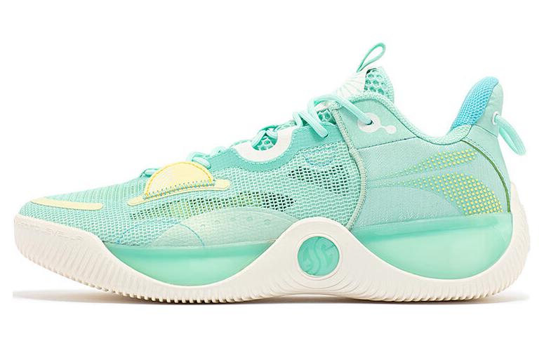 361° AG LVL UP 1 SE Mojito Slip Resistant Cushioning High top Basketball Shoes Men’s Green White