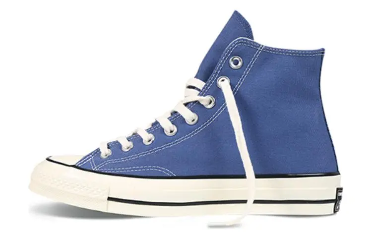 Converse Chuck Taylor All Star 1970s Hi Top True High top Canvas Shoes Unisex Blue White