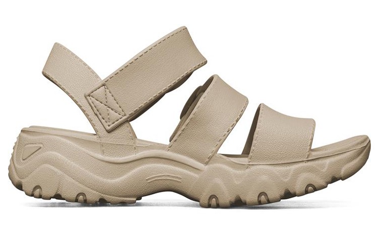 Женские сандалии Skechers D'LITES 2.0 (/ серо-коричневые) — фото 2