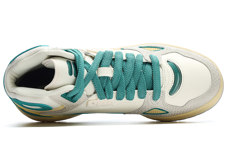 FILA FUSION Teratach Textile, Synthetic Leather Versatile Abrasion Resistant Mid top Vintage Basketball Shoes Women’s