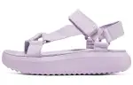 Skechers Bobs Platform Shoes Slip Resistant Abrasion Resistant Sports Sandals Women's Purple