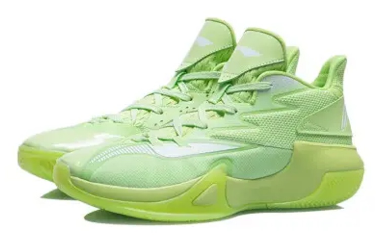 Li Ning Sprint SE Cushioning Mid top Performance Basketball Shoes Men’s Nouveau Leaf Green