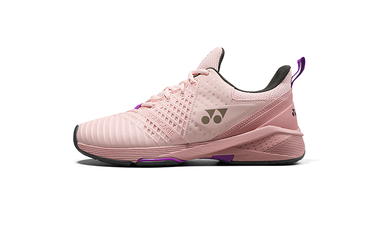 YONEX Power Cushion Sonikage 3 Cushioning Low top Tennis Shoes Women’s Pink Beige
