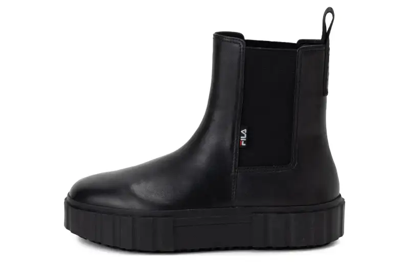 FILA SAND BLAST CHELSEA Comfortable Short Chelsea Boots Women's Black