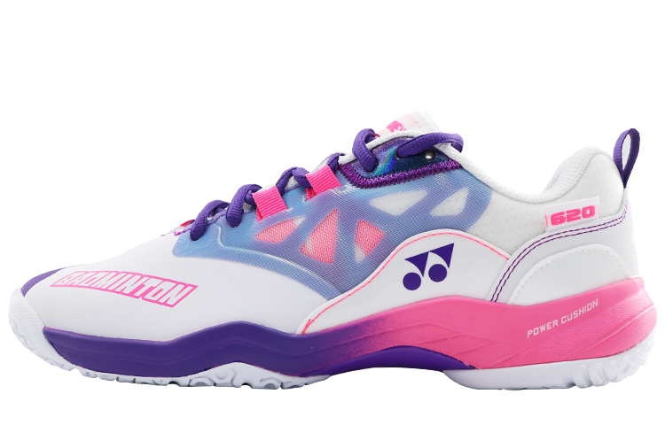 YONEX Power Cushion 620GCR Textile, Synthetic Leather Cushioning Slip Resistant Lightweight Low top Badminton Shoes