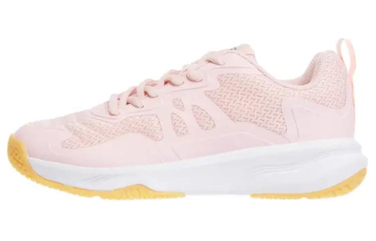 DECATHLON 530 Cushioning, Wear Resistant Low top Badminton Shoes Women's Gray Pink