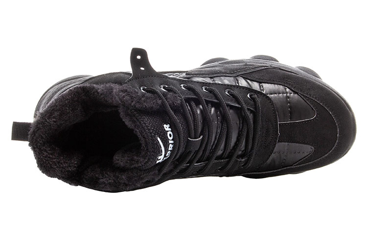 Warrior Thickened And Fleece Lined Insulated Shoes Thermal Abrasion Resistant Thermal Abrasion Resistant Low top
