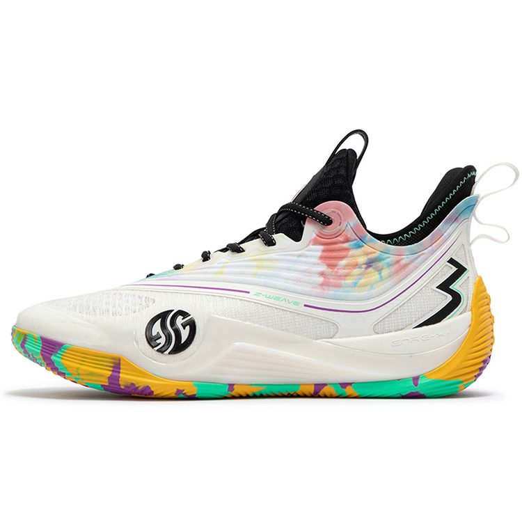 361° Zen 6 God Of Guitar Game Ready Cushioning Slip Resistant Abrasion Resistant Breathable Low top Basketball Shoes