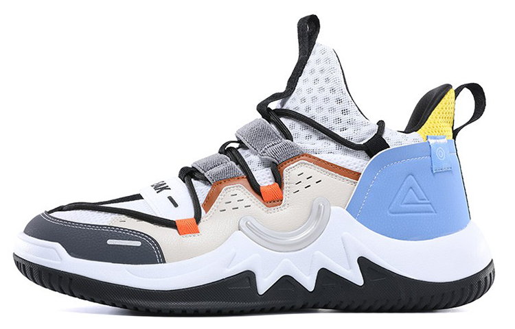 PEAK Iridescent Trendy Abrasion Resistant Breathable Abrasion Resistant Breathable Low top Basketball Shoes Men’s