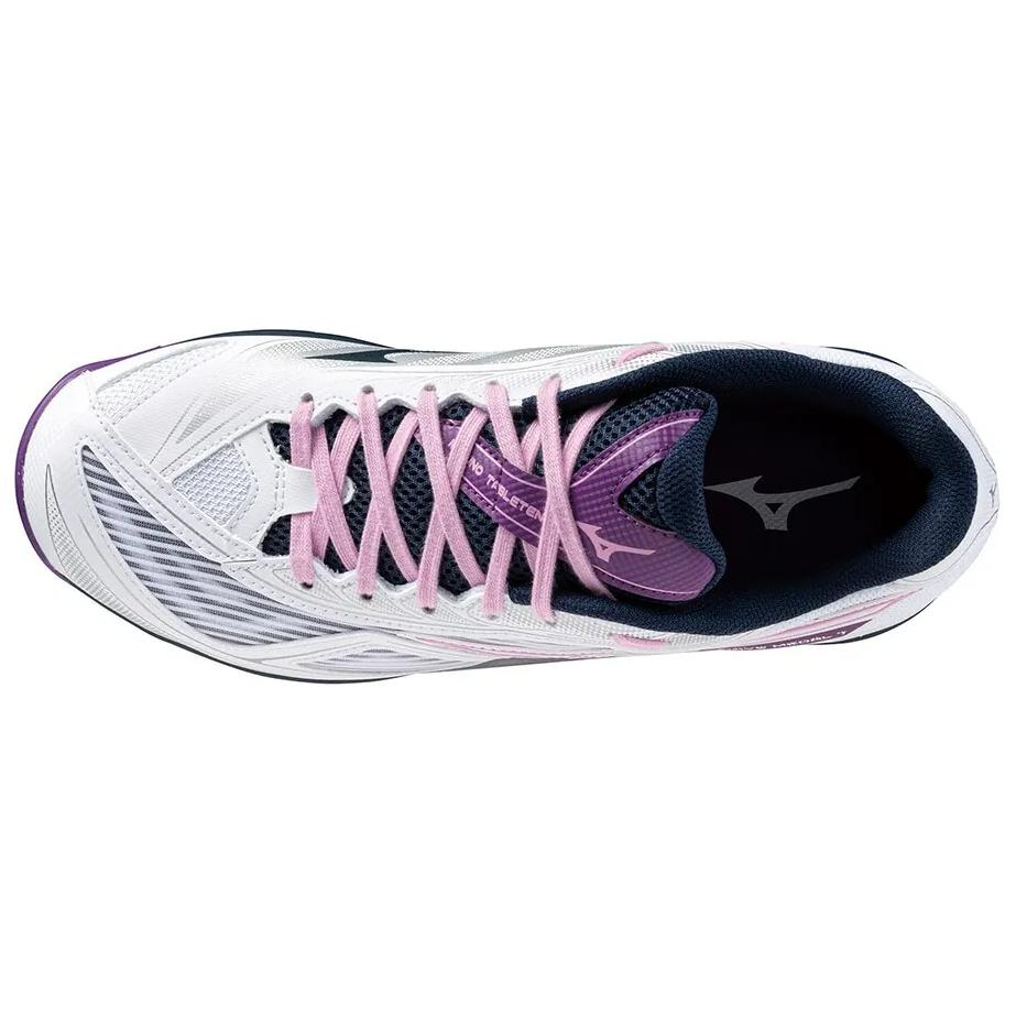 Mizuno Wave Medal 7 Slip Resistant Abrasion Resistant Low top Training Shoes Unisex White