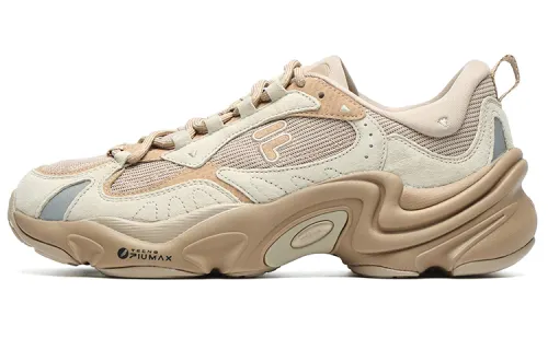 FILA FUSION Heritage Chunky Sneakers Men's Low Top Light Khaki/Oat