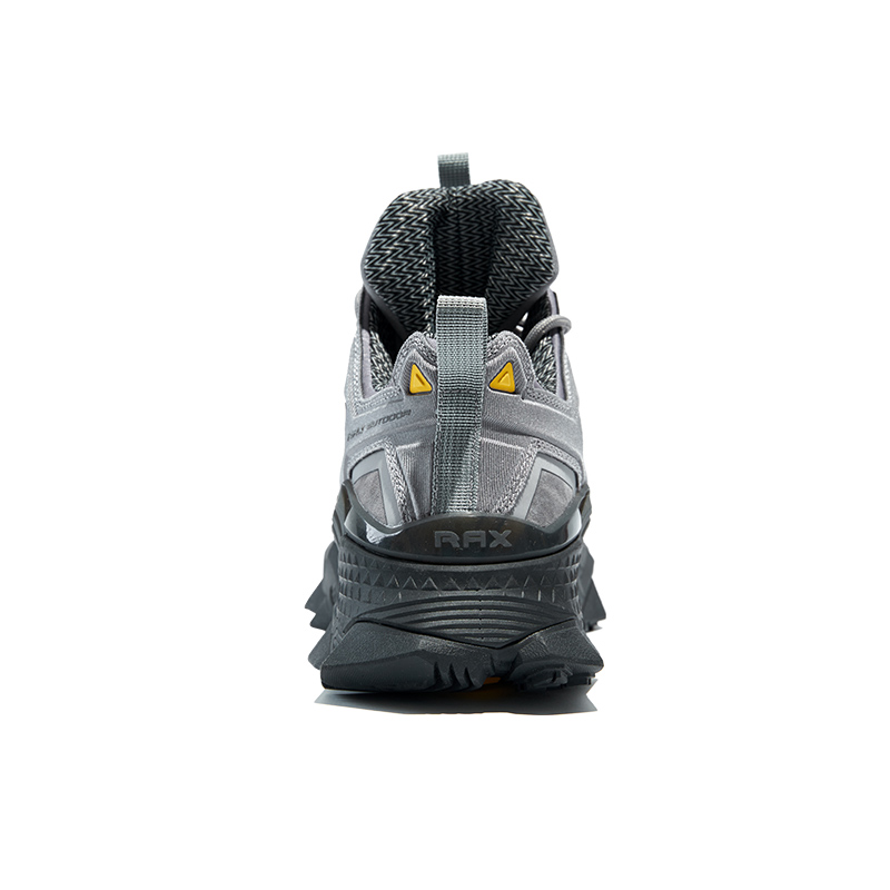 RAX Waterproof Cushioning Slip Resistant Abrasion Resistant Low top Mountaineering Shoes Men’s Gray