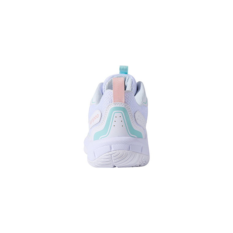 KUMPOO Cushioning Breathable Support Low top Badminton Shoes Unisex White/Blue/Pink