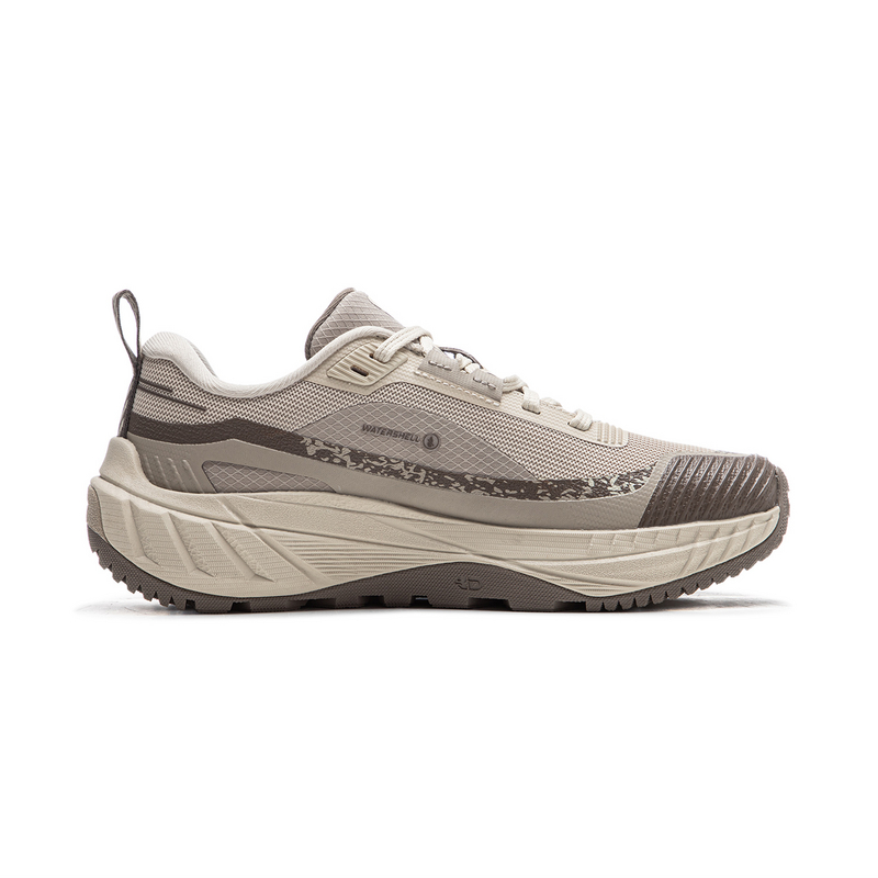 Li Ning Outdoor CF Tracing, Yijie Lite 2.0 Abrasion Resistant Support Low top Hiking Shoes Women’s Beige