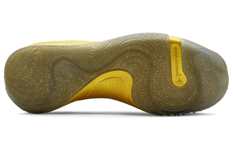 Мужские кроссовки Under Armour Anatomix Spawn Low (черно-золотые) — фото 5