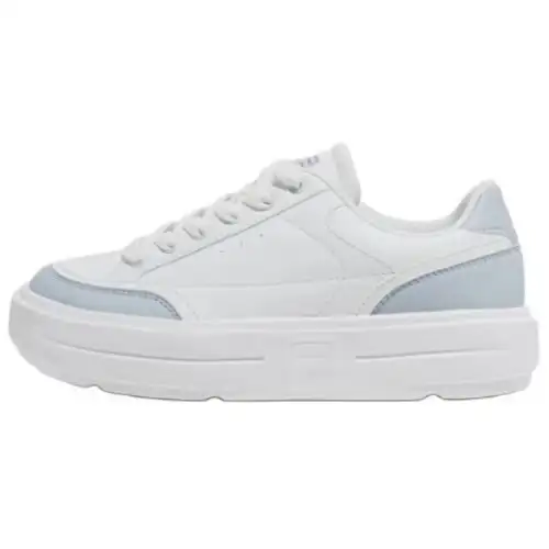 FILA Funky Tennis 1998 Abrasion Resistant Abrasion Resistant Low top Tennis Shoes Unisex White Blue