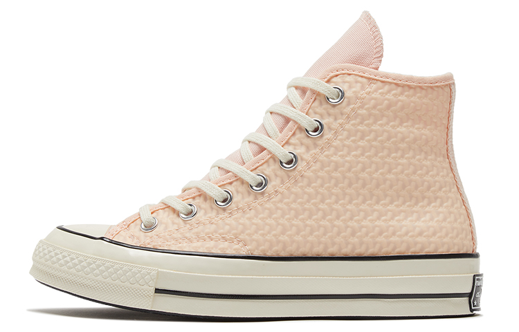 Женские кеды Converse Chuck Taylor All Star 1970s (светло-розовый) — 浅粉/橘 — фото 1