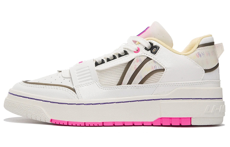 Li Ning Rookie Cushioning Slip Resistant Abrasion Resistant Cushioning Slip Resistant Abrasion Resistant Low top