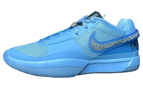 Nike Ja 1 Cushioning Slip Resistant Low top Basketball Shoes Men's Blue