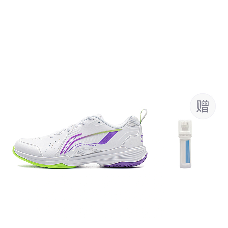 Li Ning Flying Eagle Breathable And Lightweight Low top Badminton Shoes Unisex Standard White