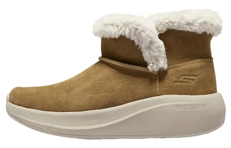 Skechers ON THE GO Thermal Abrasion Resistant Ankle Length Snow Boots Women's Yellow