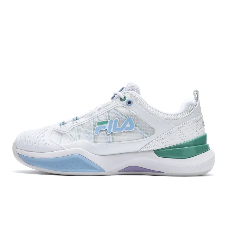 FILA Abrasion Resistant Breathable Support Low top Tennis Shoes Women's White