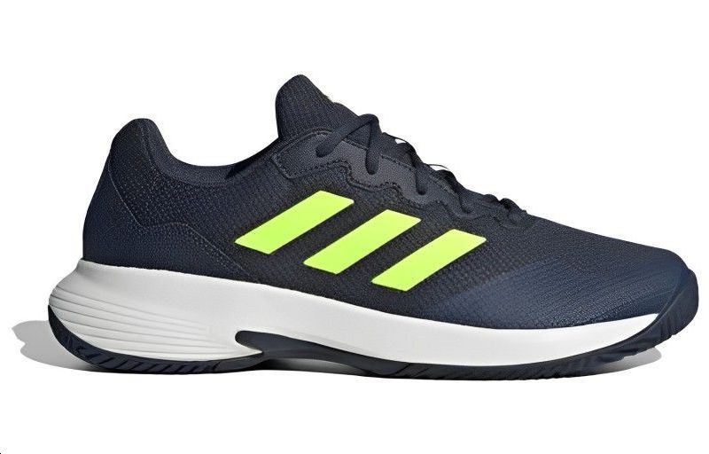 adidas GameCourt 2.0 Shadow Navy Lucid Lemon