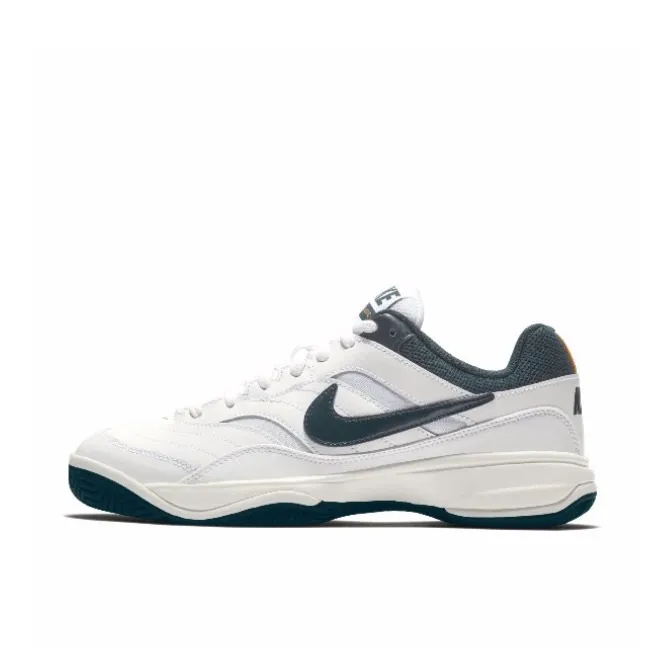 Nike Court Lite Cushioning Abrasion Resistant Cushioning, Wear Resistant Low top Tennis Shoes Women's White Green