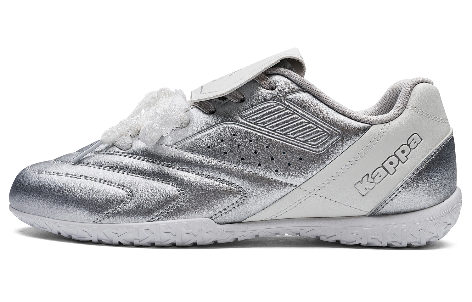 Kappa K79 Back to Back Abrasion Resistant Coverage Low top Racing Shoes Women’s Silver