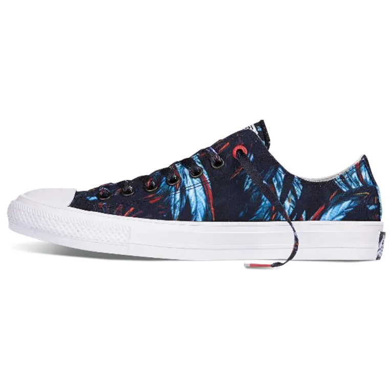 Converse Chuck Taylor All Star II Low top Canvas Shoes Unisex Dazzle Black