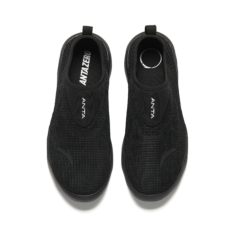 Anta Variety Training Collection Slip Resistant And Breathable Coverage Low top Training Shoes Men’s Black