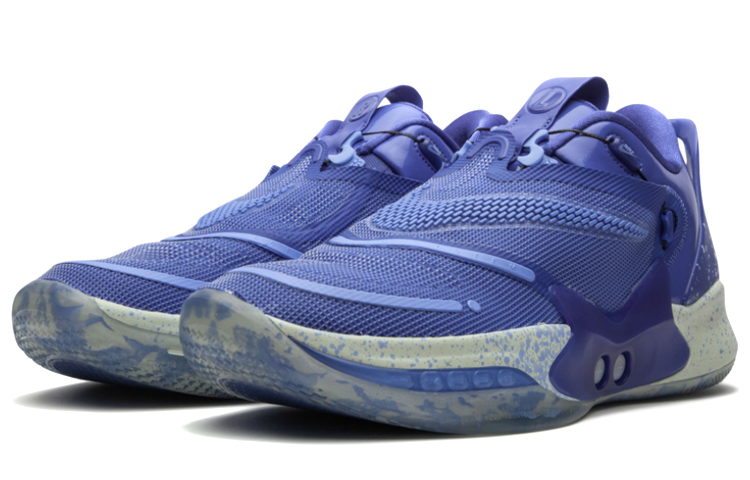 Мужские кроссовки Nike Adapt bb 2.0 (синие) — фото 3