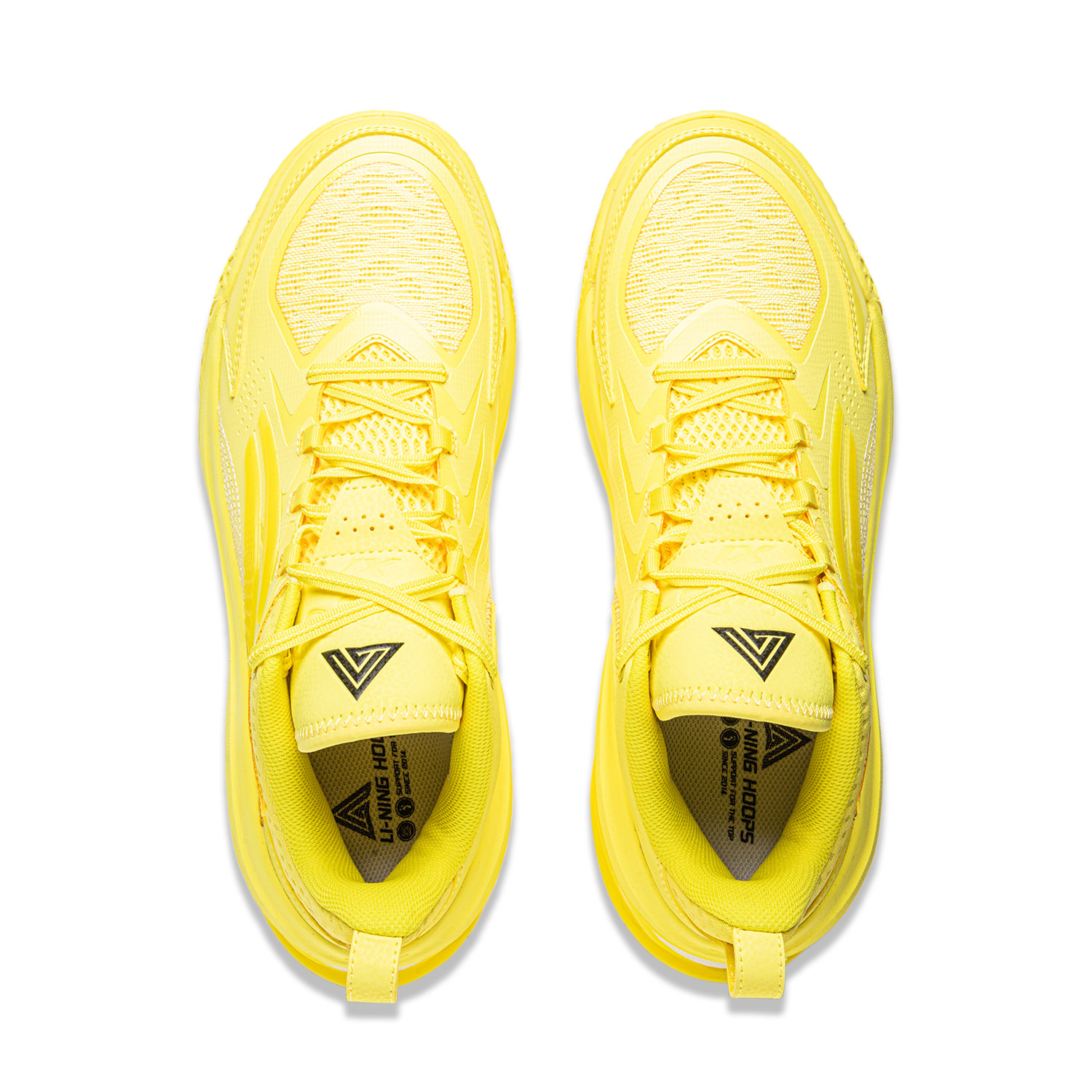 Li Ning Air Strike 11 Cushioning Slip Resistant Lightweight Low top Performance Basketball Shoes Men’s Yellow