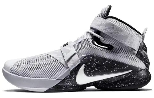 Nike LeBron Soldier 9 Wolf Grey White Black