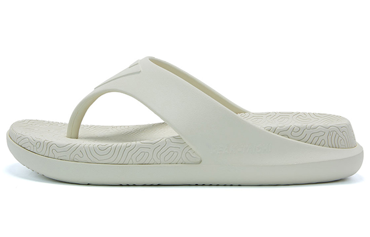 PEAK Tai Ji3.0 Flip Flops Men's Canvas White