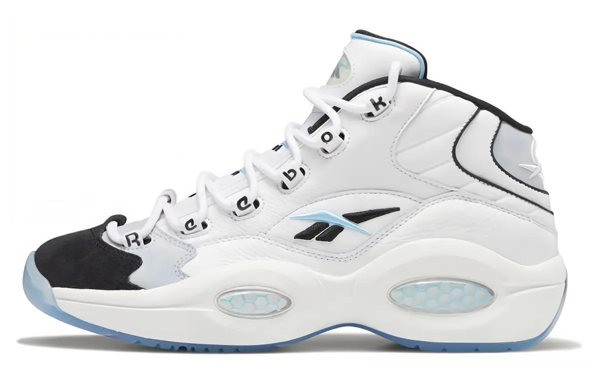 Question Anuel Aa x Question Reebok Mid Double Toe 'Caribbean Sky'