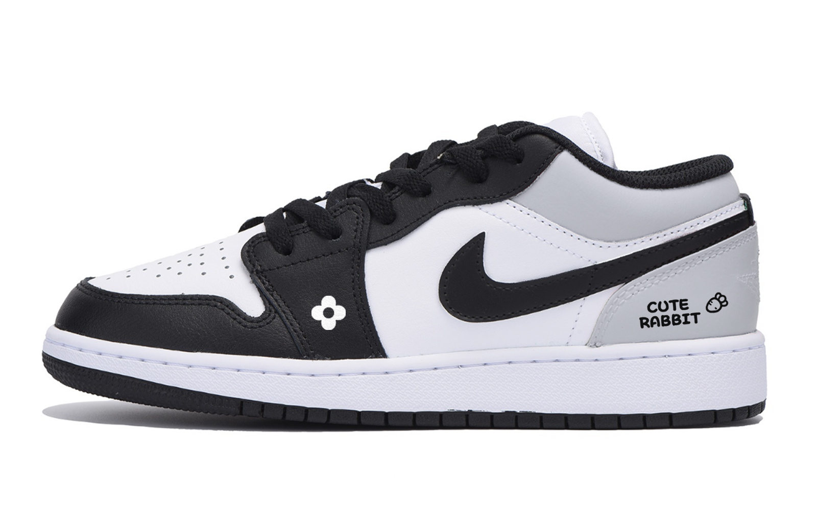 Jordan Air Jordan 1 Urban Chic Style, Exclusive Shoe Box Low top Vintage Basketball Shoes Men’s White