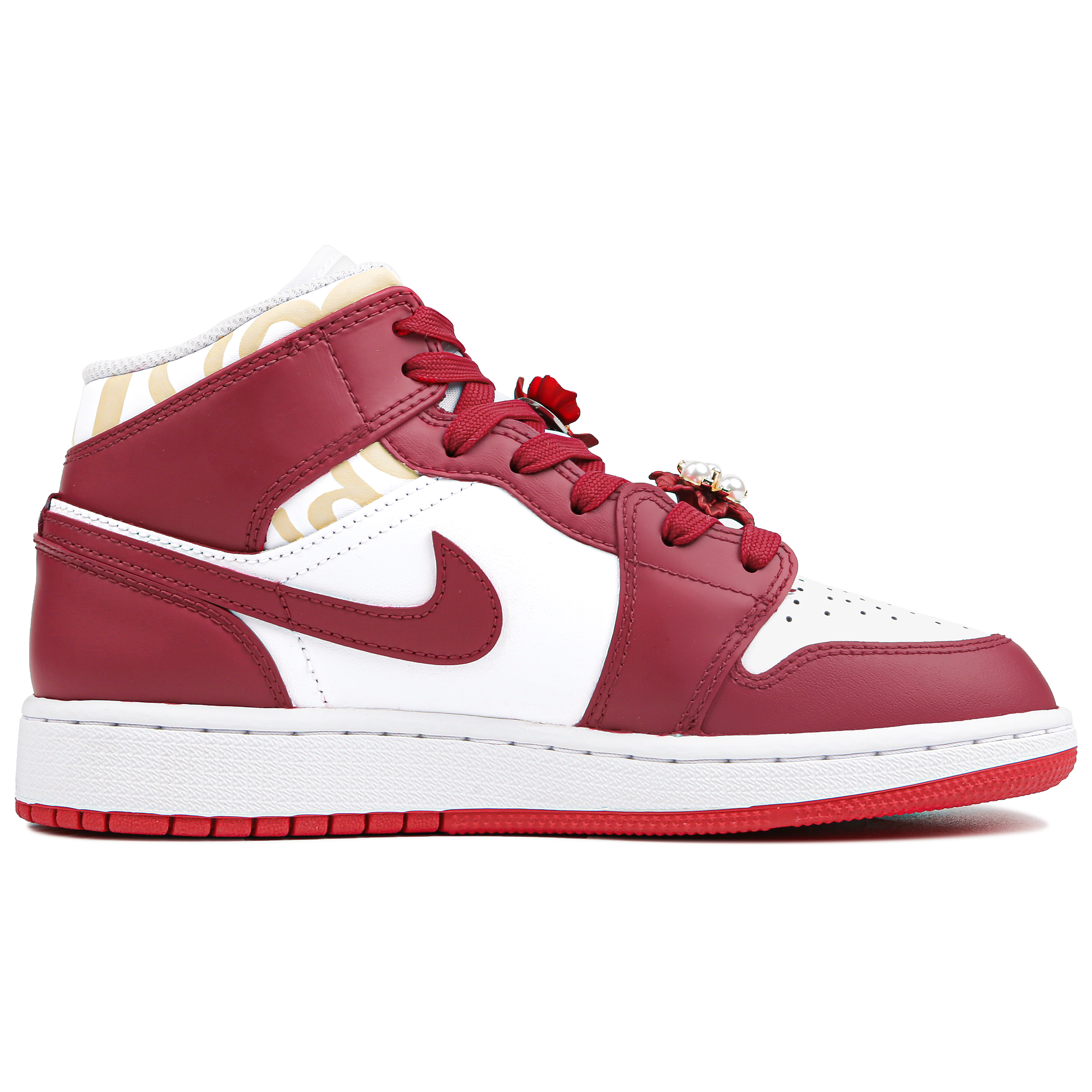 Jordan Air Jordan 1 High top Vintage Basketball Shoes GS Red