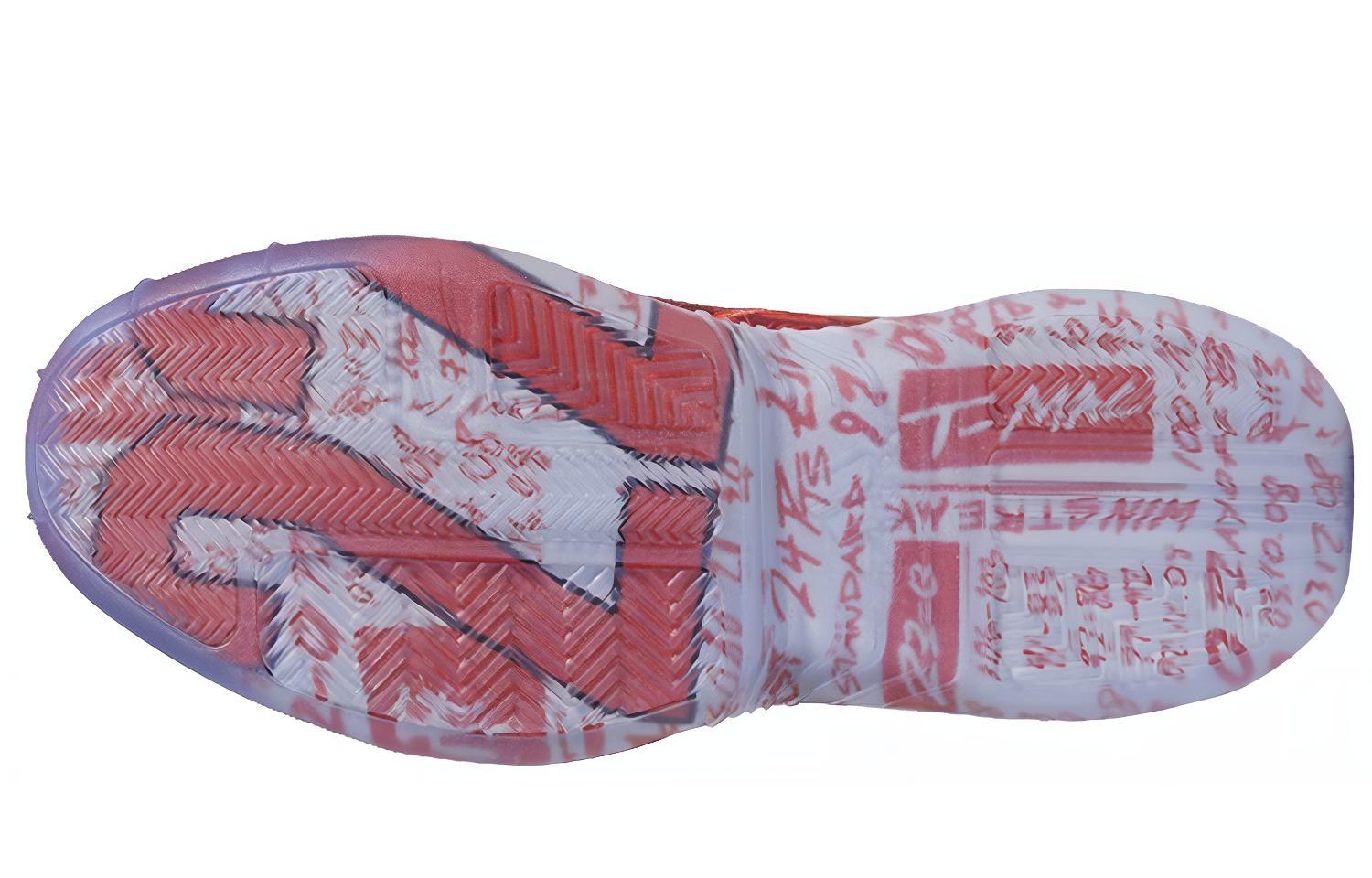 Мужские кроссовки adidas T mac Millennium (красные) — Красный — фото 5
