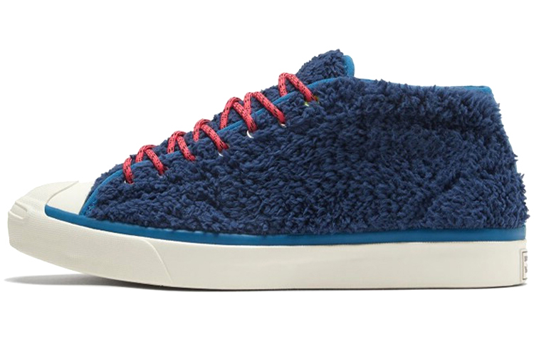Jack Purcell Converse Mid 'Retro Sherpa - Navy Lemon'