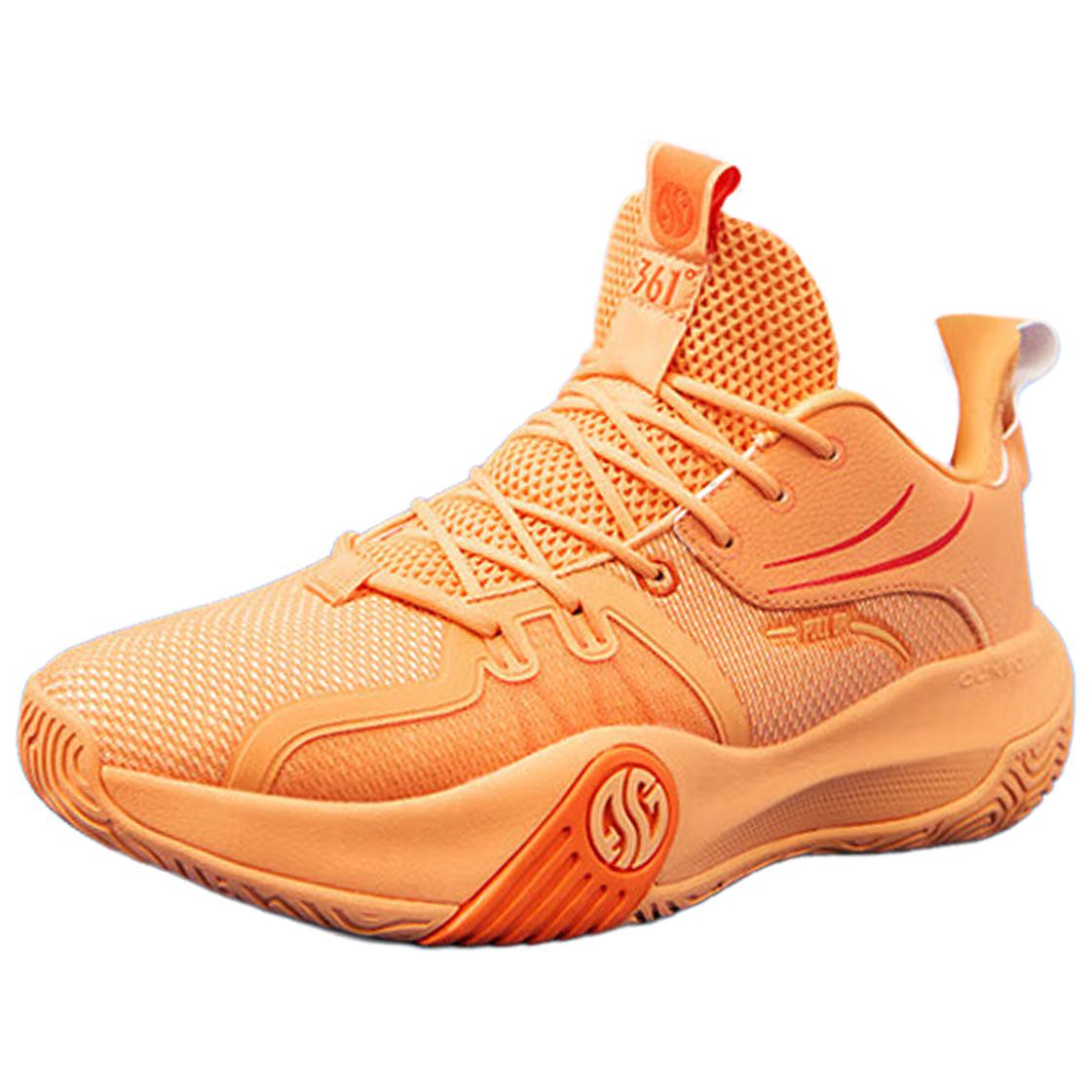 361° Ag Volley Cushioning Abrasion Resistant Breathable Low top Basketball Shoes Men’s Orange